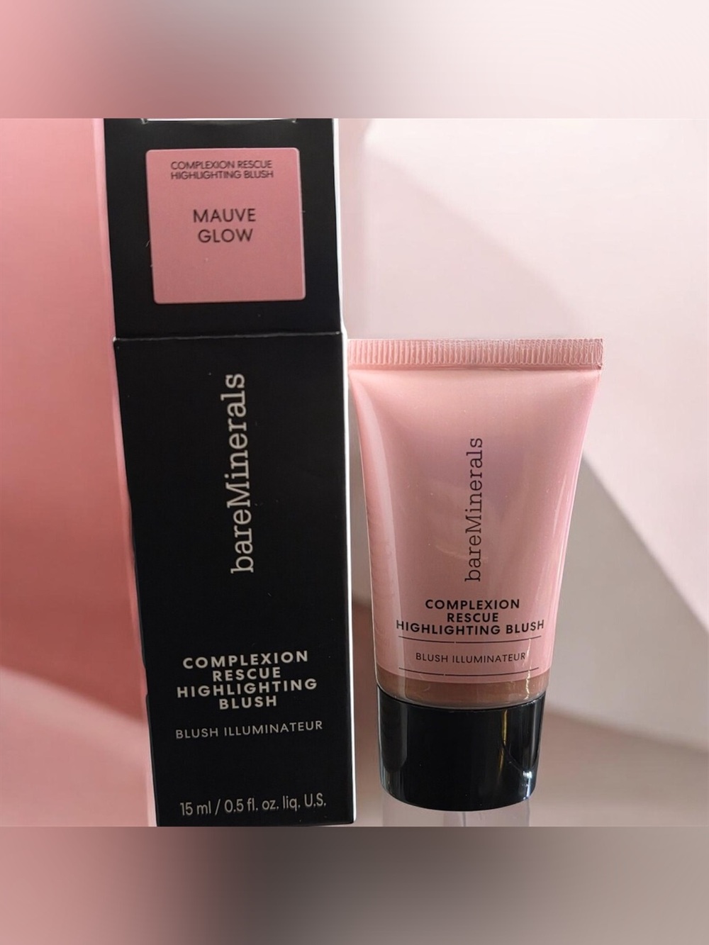 bareMinerals Complexion Rescue Highlighting Blush in Mauve Glow